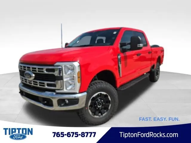 Red 2025 Ford F-350SD XLT for sale in Tipton, IN