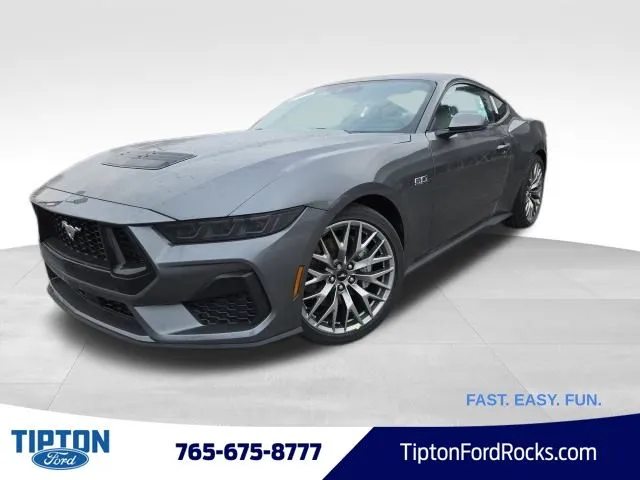 Gray 2025 Ford Mustang GT Premium for sale in Tipton, IN