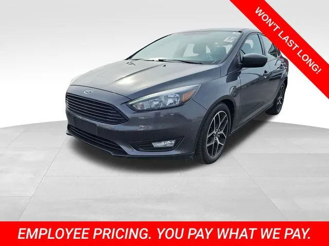 Used 2018 Ford Focus SE with VIN 1FADP3FE7JL286372 for sale in Tipton, IN