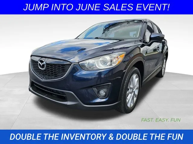 Used 2015 Mazda CX-5 Grand Touring with VIN JM3KE4DYXF0550386 for sale in Tipton, IN