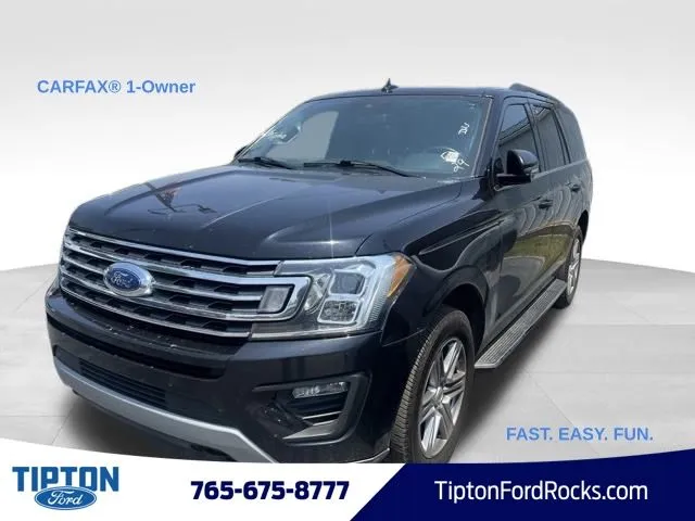 Black 2021 Ford Expedition XLT for sale in Tipton, IN