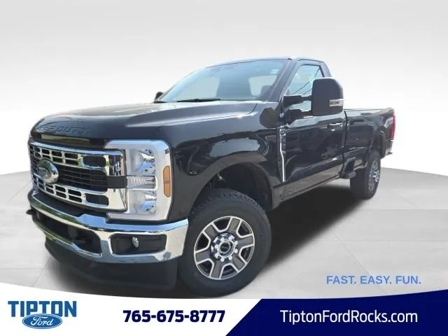 Black 2025 Ford F-350SD XLT for sale in Tipton, IN