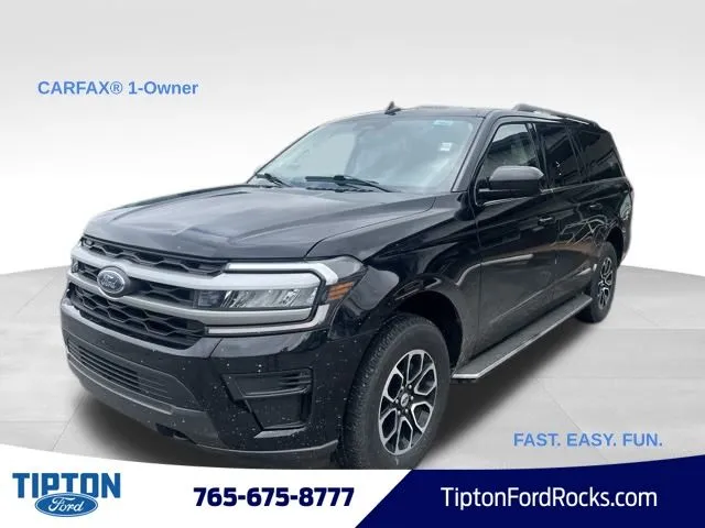Black 2023 Ford Expedition Max XLT for sale in Tipton, IN