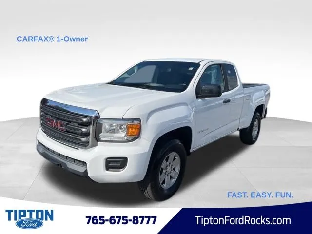 White 2018 GMC Canyon for sale in Tipton, IN