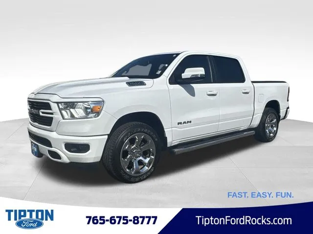 White 2019 Ram 1500 Big Horn/Lone Star for sale in Tipton, IN