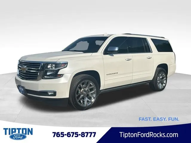 White 2017 Chevrolet Suburban Premier for sale in Tipton, IN