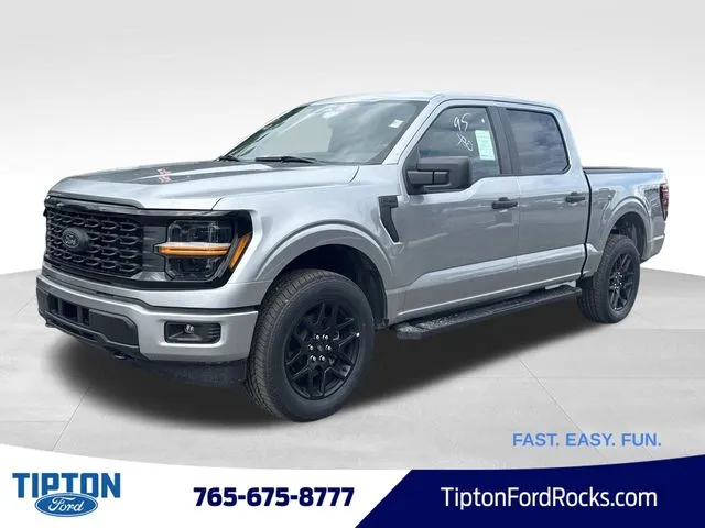 Silver 2025 Ford F-150 STX for sale in Tipton, IN