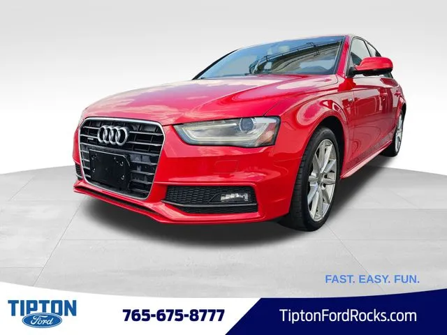 Red 2014 Audi A4 2.0T Premium Plus for sale in Tipton, IN