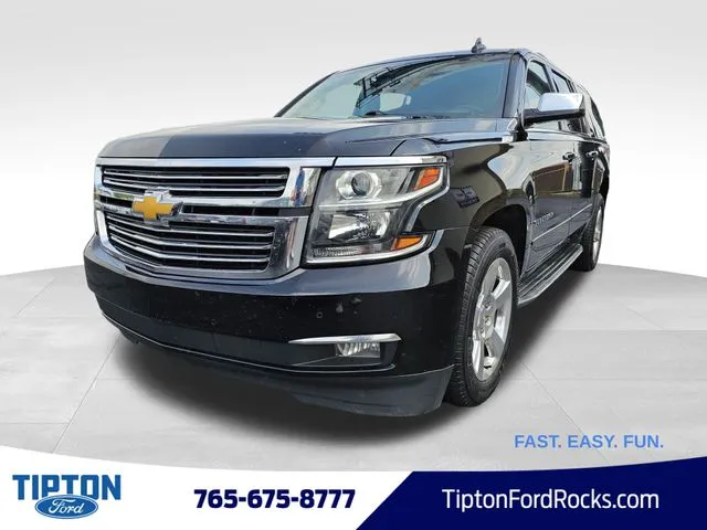 Black 2016 Chevrolet Suburban LTZ for sale in Tipton, IN