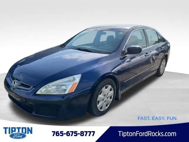 Used 2003 Honda Accord LX with VIN 1HGCM56353A125978 for sale in Tipton, IN
