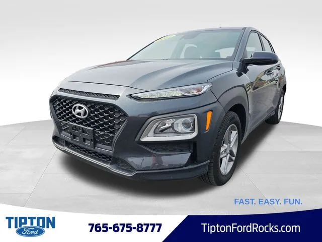 Gray 2021 Hyundai Kona SE for sale in Tipton, IN
