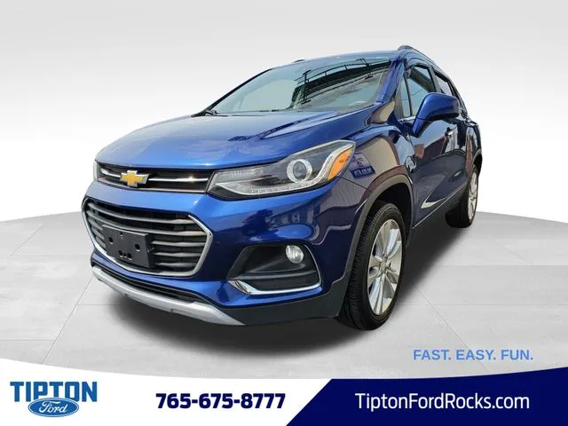 Blue 2017 Chevrolet Trax Premier for sale in Tipton, IN