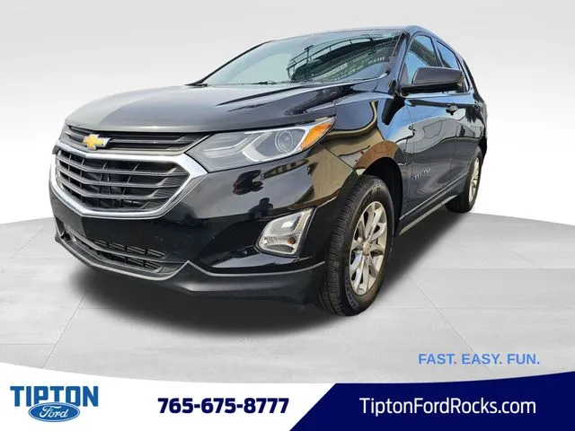 Black 2020 Chevrolet Equinox LT for sale in Tipton, IN