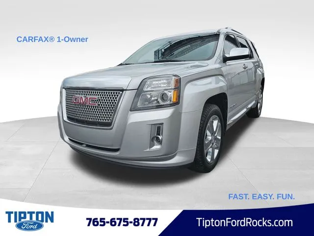 Silver 2013 GMC Terrain Denali for sale in Tipton, IN