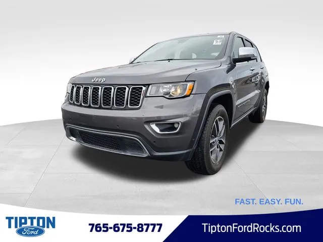 Gray 2018 Jeep Grand Cherokee Limited for sale in Tipton, IN