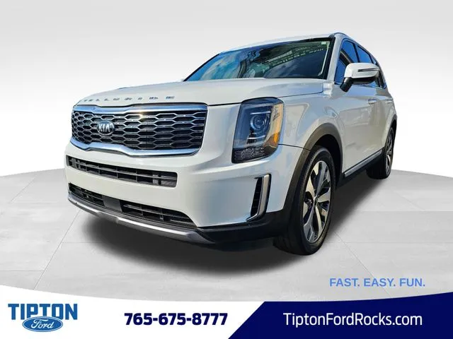 White 2020 Kia Telluride S for sale in Tipton, IN
