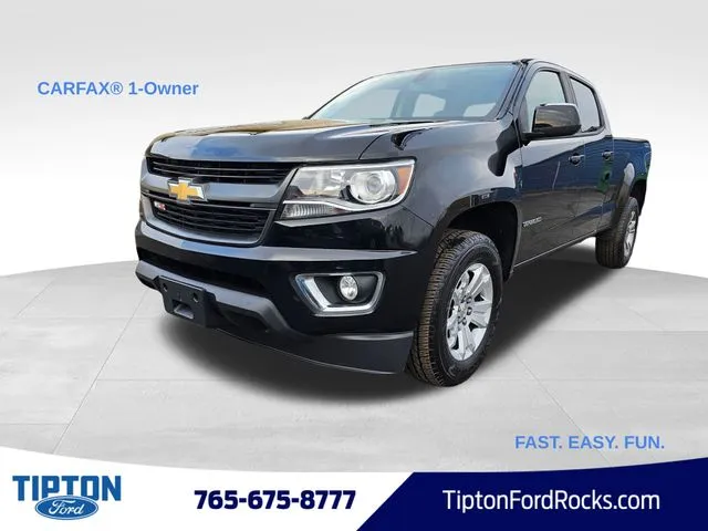 Black 2019 Chevrolet Colorado Z71 for sale in Tipton, IN