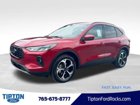 Red 2025 Ford Escape Hybrid ST-Line Select for sale in Tipton, IN