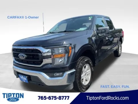 Black 2023 Ford F-150 XLT for sale in Tipton, IN