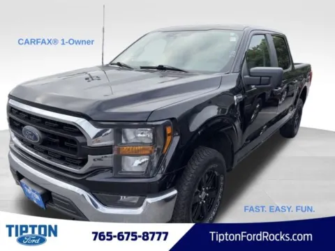 Black 2023 Ford F-150 XLT for sale in Tipton, IN