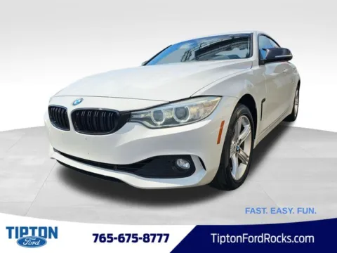 White 2015 BMW 4 Series 428i xDrive Gran Coupe for sale in Tipton, IN