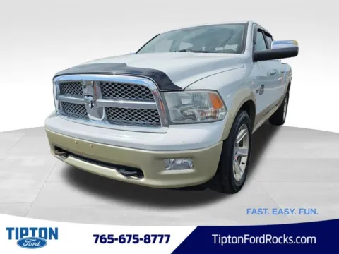 White 2012 Ram 1500 Laramie Longhorn for sale in Tipton, IN
