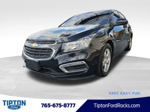 Black 2016 Chevrolet Cruze Limited 1LT for sale in Tipton, IN