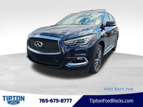 Beige 2017 INFINITI QX60 for sale in Tipton, IN