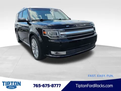 Black 2017 Ford Flex Limited for sale in Tipton, IN