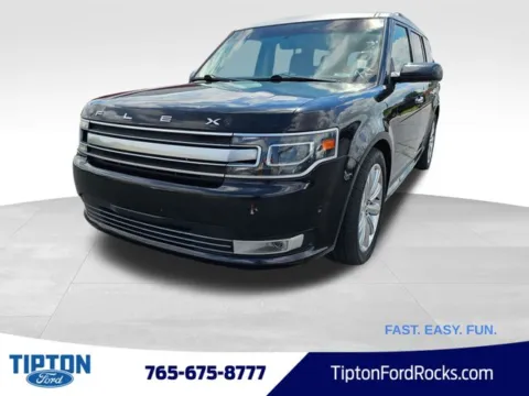 Black 2017 Ford Flex Limited for sale in Tipton, IN