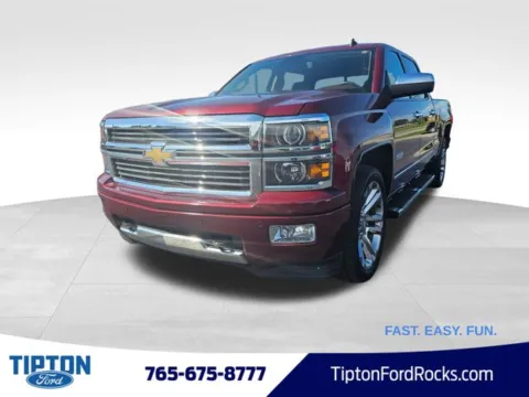 Red 2014 Chevrolet Silverado 1500 High Country for sale in Tipton, IN