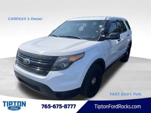 White 2013 Ford Utility Police Interceptor for sale in Tipton, IN