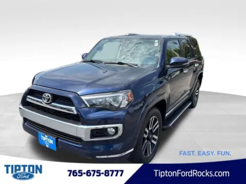 Blue 2017 Toyota 4Runner Limited for sale in Tipton, IN