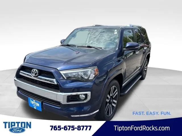 Blue 2017 Toyota 4Runner Limited for sale in Tipton, IN