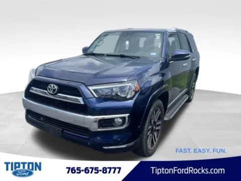 Blue 2017 Toyota 4Runner Limited for sale in Tipton, IN
