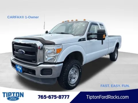 White 2015 Ford F-250SD XL for sale in Tipton, IN