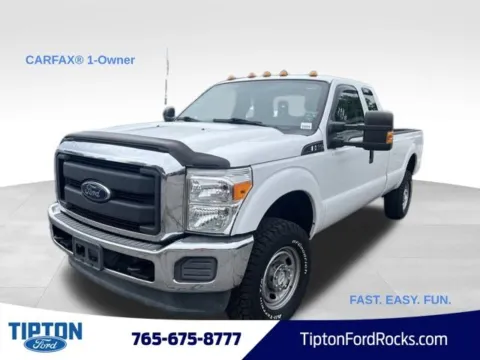 White 2015 Ford F-250SD XL for sale in Tipton, IN