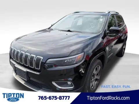 Black 2019 Jeep Cherokee Limited for sale in Tipton, IN