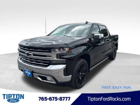 Black 2019 Chevrolet Silverado 1500 LTZ for sale in Tipton, IN