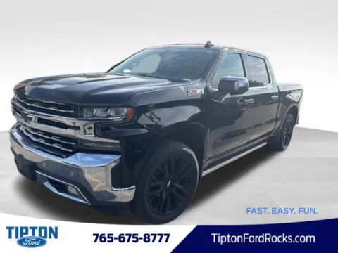 Black 2019 Chevrolet Silverado 1500 LTZ for sale in Tipton, IN