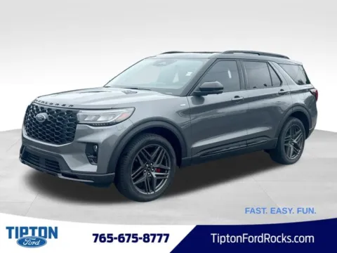 Gray 2025 Ford Explorer ST-Line for sale in Tipton, IN