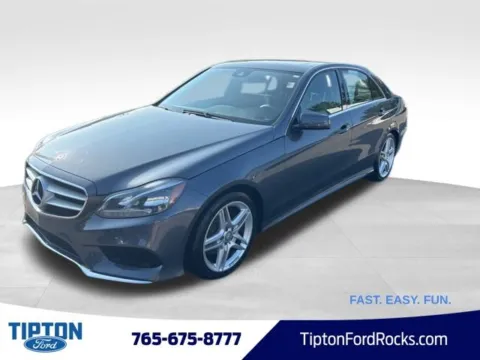 Gray 2014 Mercedes-Benz E-Class E 350 for sale in Tipton, IN