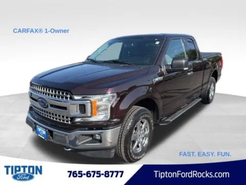 Red 2018 Ford F-150 XLT for sale in Tipton, IN