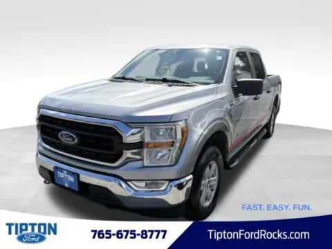 Silver 2021 Ford F-150 XLT for sale in Tipton, IN