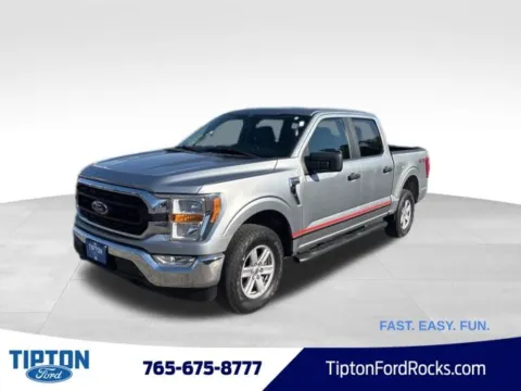 Silver 2021 Ford F-150 XLT for sale in Tipton, IN