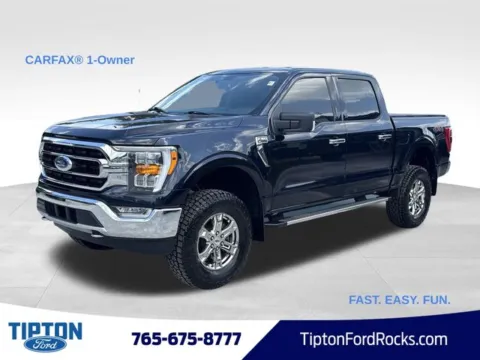 Blue 2021 Ford F-150 XLT for sale in Tipton, IN