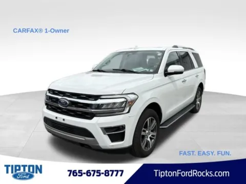 White 2023 Ford Expedition Limited for sale in Tipton, IN
