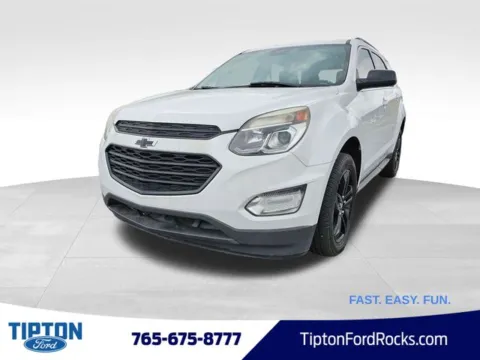 White 2017 Chevrolet Equinox LT for sale in Tipton, IN