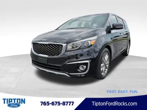 Black 2015 Kia Sedona SXL for sale in Tipton, IN