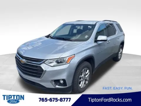 Silver 2020 Chevrolet Traverse LT for sale in Tipton, IN